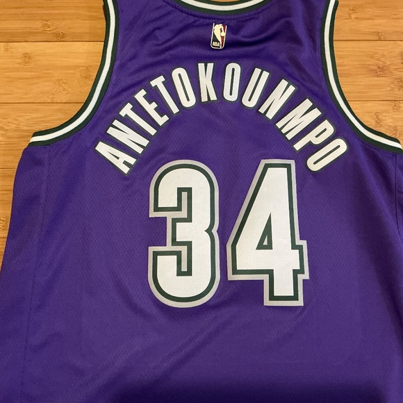 Nike Swingman Giannis Bucks Jersey - XL - Picture 6 of 7